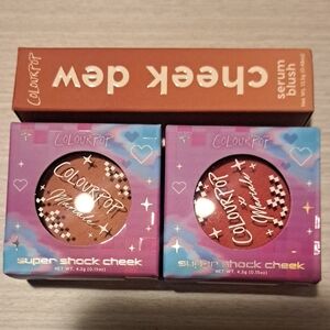 ColourPop Super Shock Cheek Blush Duo - Warm Brown and Soft Pink
